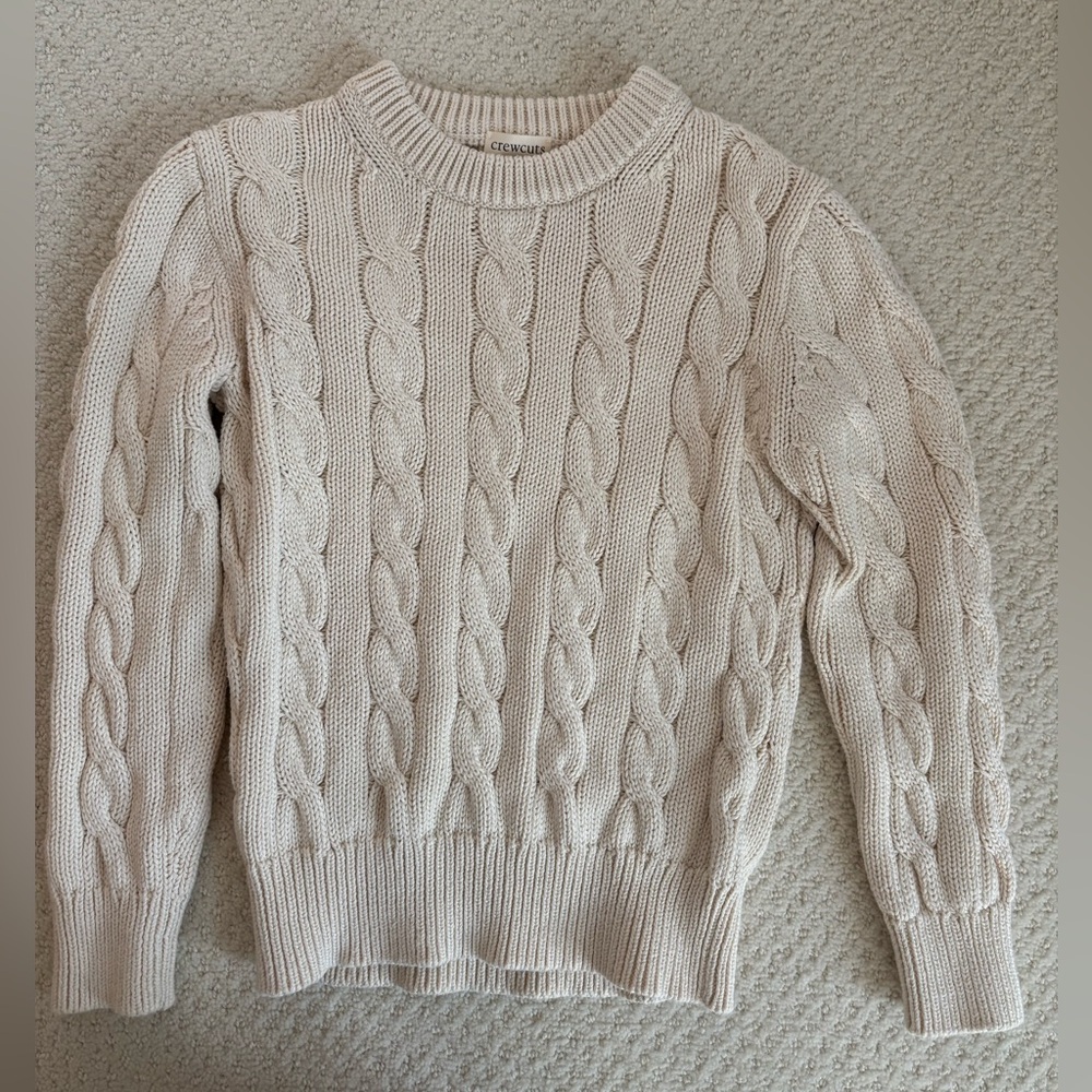 Crewcuts Cable Knit Sweater - Size XS (4-5)